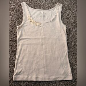 Women’s cream color Eddie Bauer Tank Top